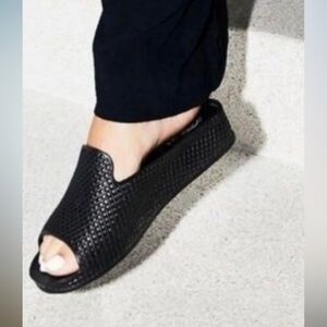 Jeffrey Campbell California Havana Last Fling Sandals Black 7